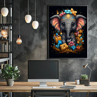 Enchanted Elephant Celebration Poster