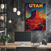 Utah Landscape Poster