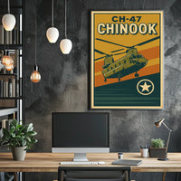 CH-47 Chinook Poster