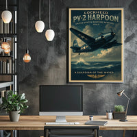 Lockheed Pv-2 Harpoon United States Poster