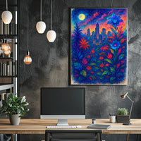 City In Bloom Poster