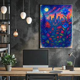 City In Bloom Poster