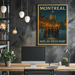 Noël Du Vieux-Port Poster