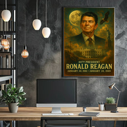 Ronald Reagan Presidential Neoclassical Realism Poster