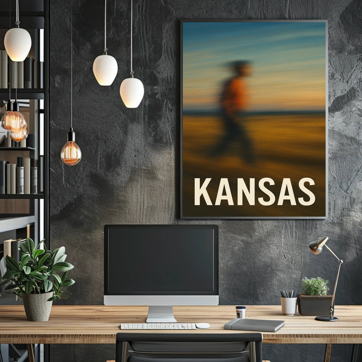 Kansas A Blurred Journey Poster