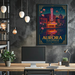 Aurora: City of Lights Poster
