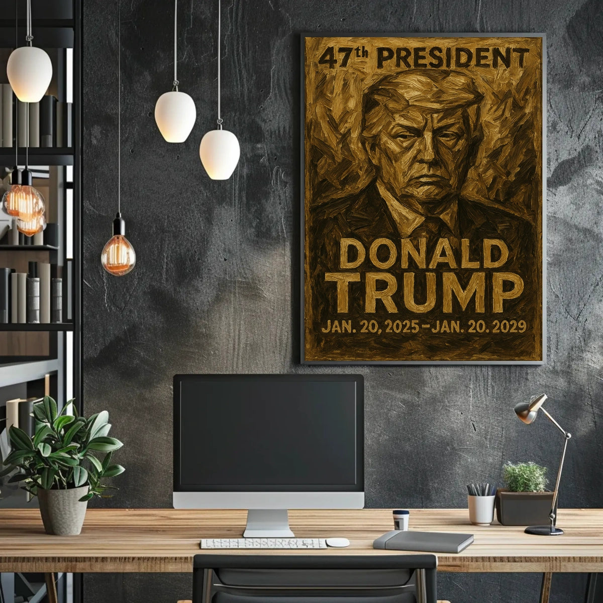 Donald Trump 47th President Poster