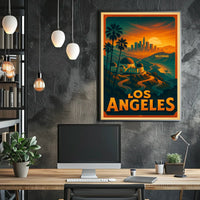 Los Angeles Dreamscape Poster