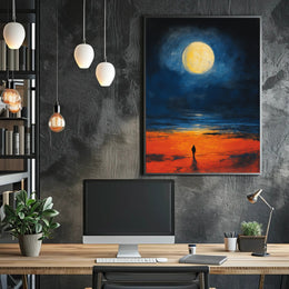 Moonlit Journey Poster