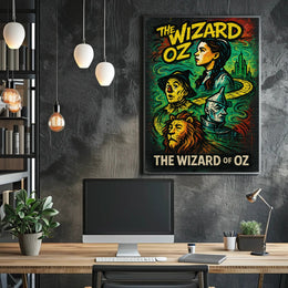 Wizard of Oz Whimsical Journey Fantasy or Mythology Poster PosterGoat