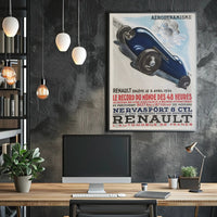 Renault NervaSport World Record Achievement Poster