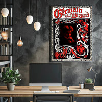 Germain the Wizard Art Nouveau Mystical Poster
