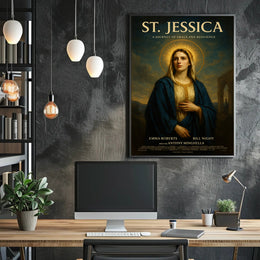 St. Jessica Religious Art Poster - Inspirational Decor