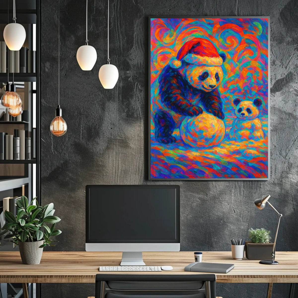 Panda Wonderland Poster