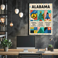 Discover Alabama Poster