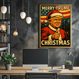 Merry Trump Christmas Poster