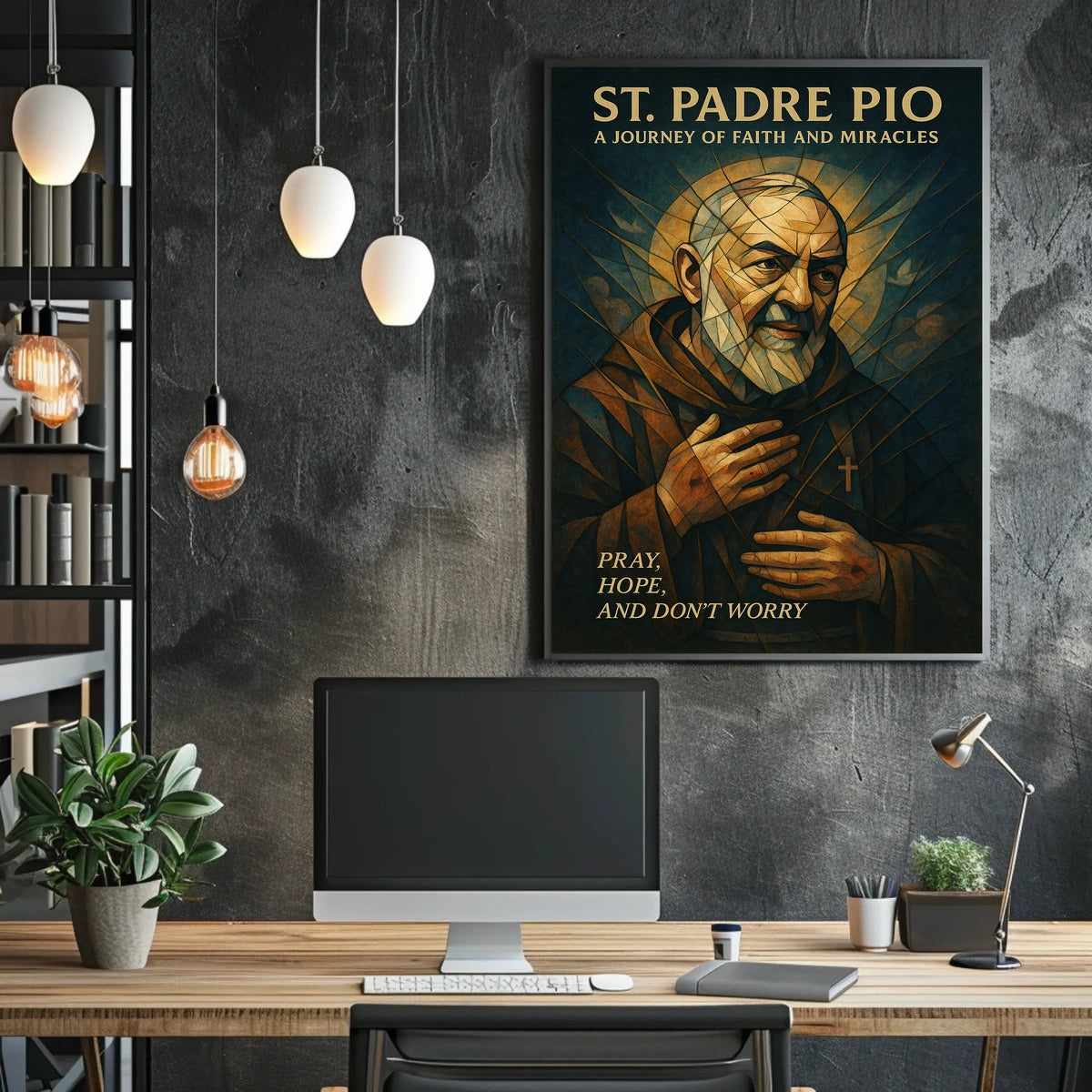 St. Padre Pio A Journey of Faith and Miracles Poster