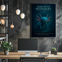 Aquatic Wonders Wall Art Print Decor