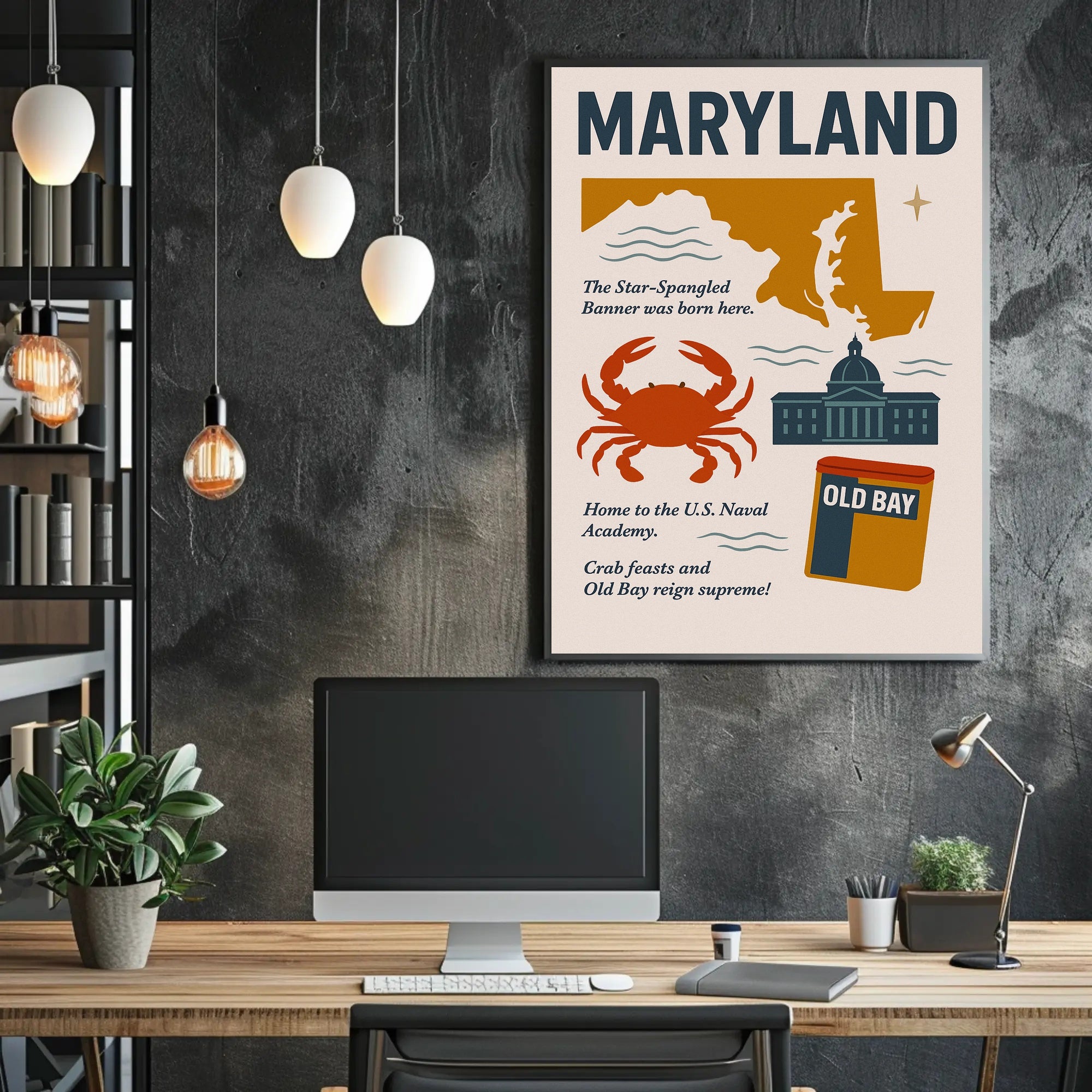 Maryland Highlights Poster