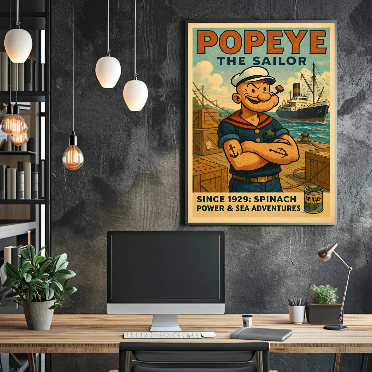Popeye 1929 Art Poster POP-205