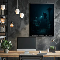 Exploration Of An Ancient Underwater Poster