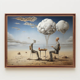 Surreal Desert Dreamscape Art Print - Abstract or Artistic Poster