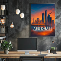 Abu Dhabi Elegance Poster: Cultural and Heritage Poster