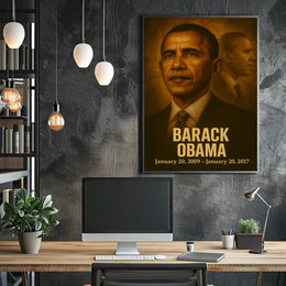 Barack Obama Presidential Tenure Poster
