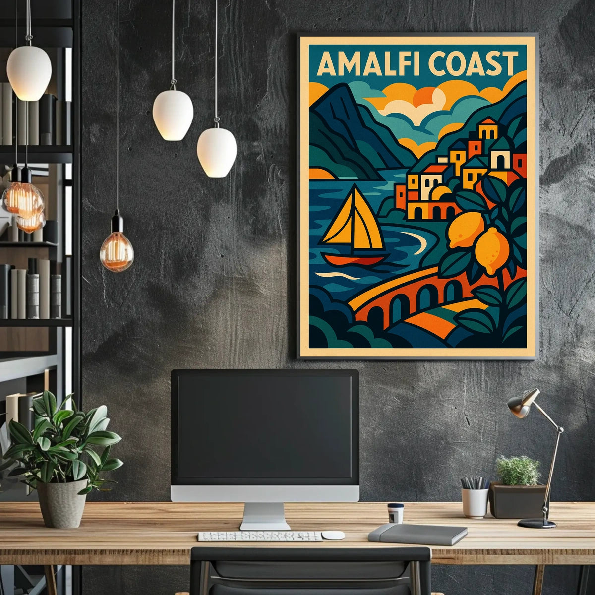 Amalfi Coast Poster
