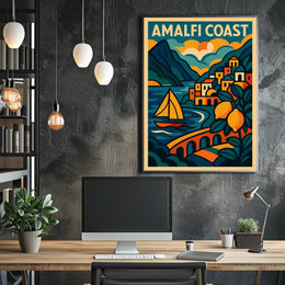 Amalfi Coast Poster