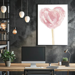 Heart of Sweetness Poster Romantic Wall Art Print