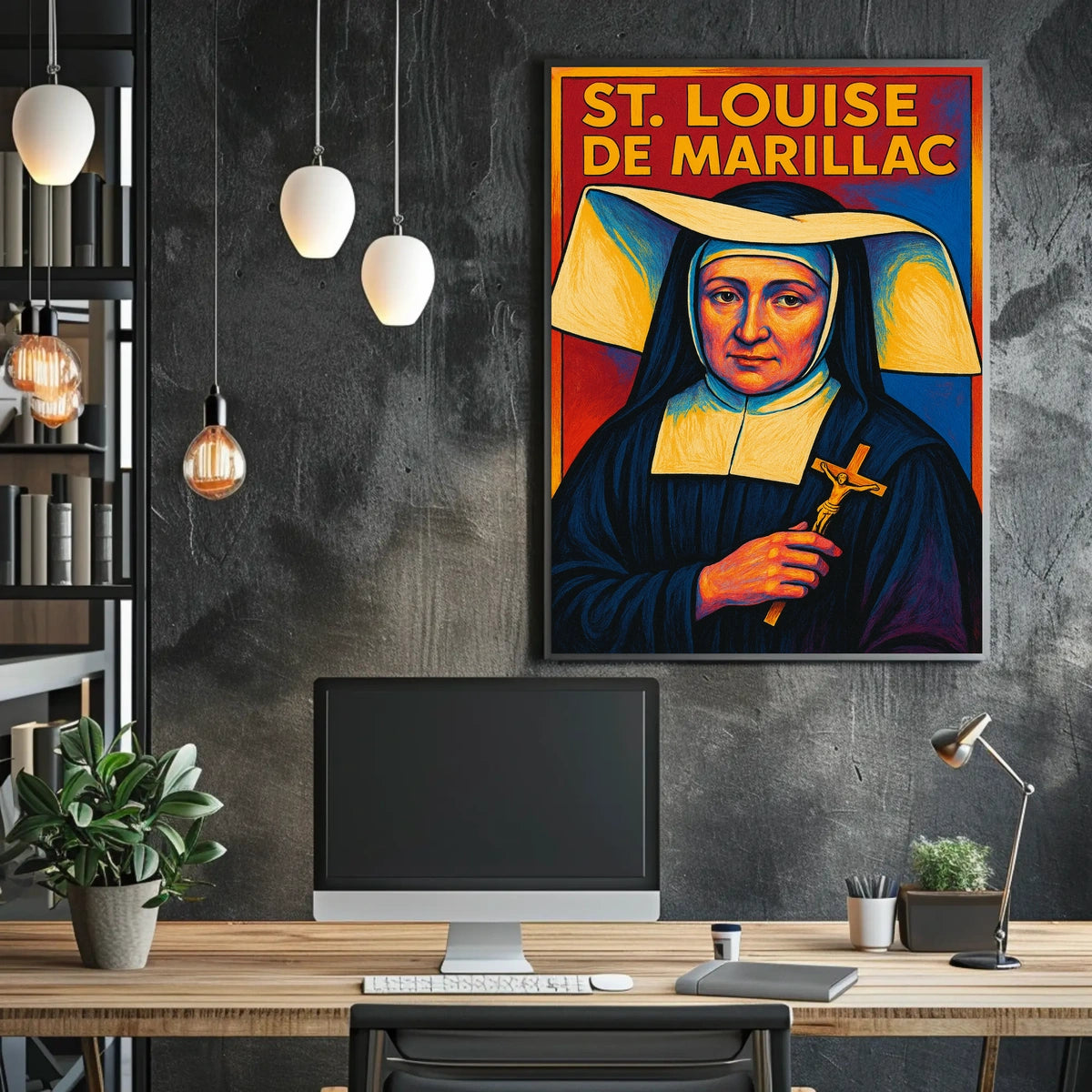 St. Louise de Marillac Poster