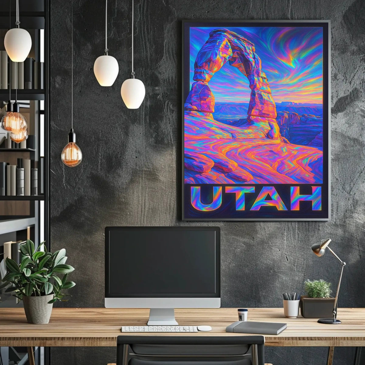 Vibrant Utah Landscape Poster