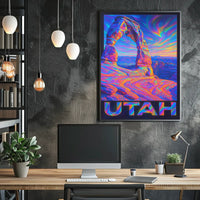 Vibrant Utah Landscape Poster