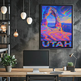 Vibrant Utah Landscape Poster