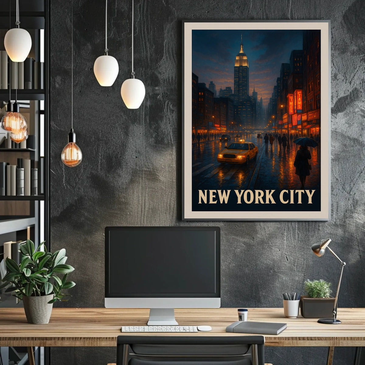New York City Nights Poster