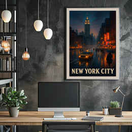 New York City Nights Poster