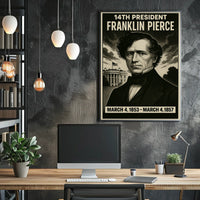 Franklin Pierce 14Th President Poster