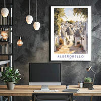 Alberobello Charm Poster PosterGoat