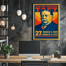 William Howard Taft 27Th President Poster