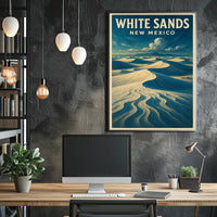 White Sands New Mexico Poster