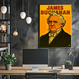 James Buchanan Scenic Portrait Heritage Decor Lovers Wanderlust Global Travel Inspired Poster