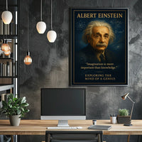 Albert Einstein Exploring The Mind Of Poster
