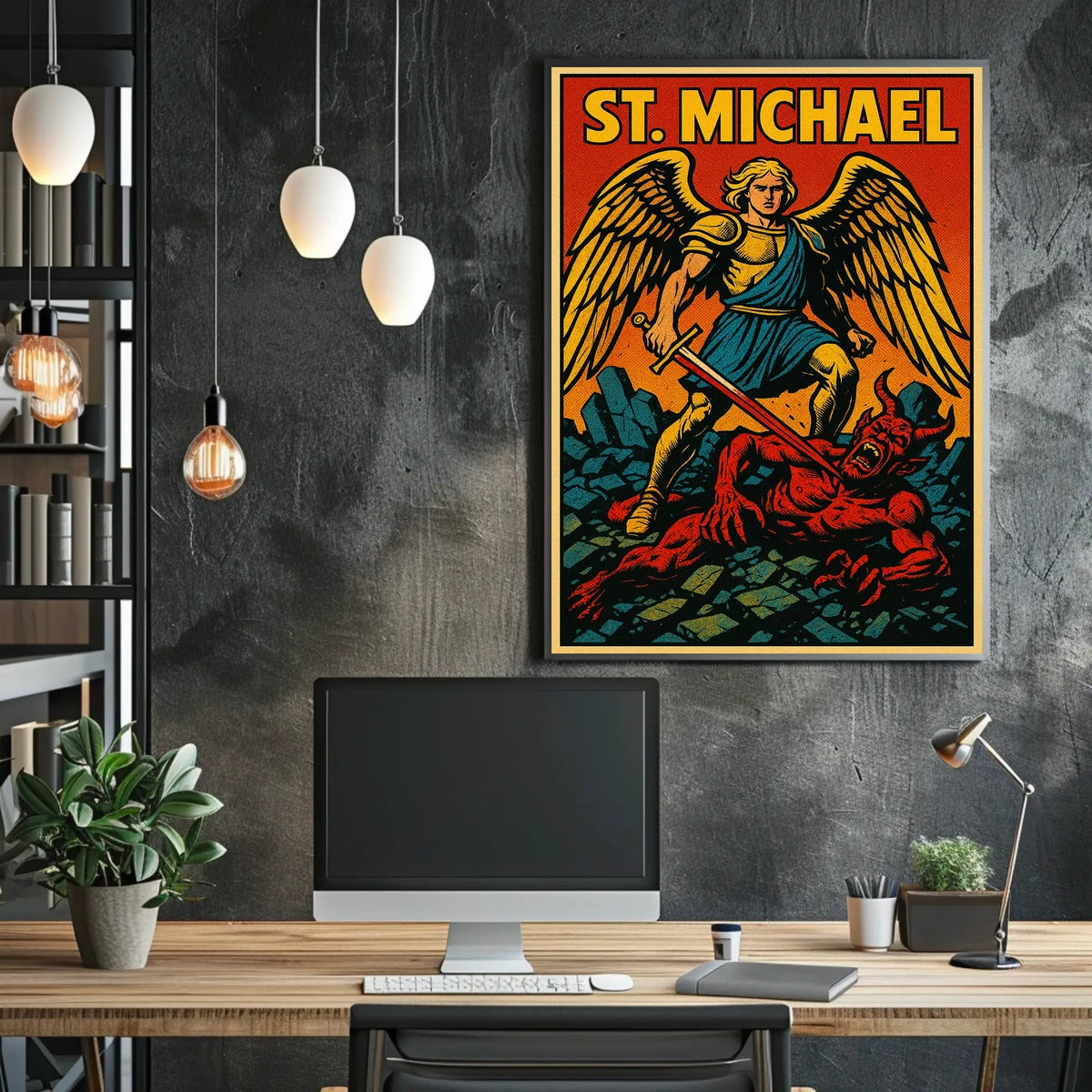St. Michael The Archangel Poster