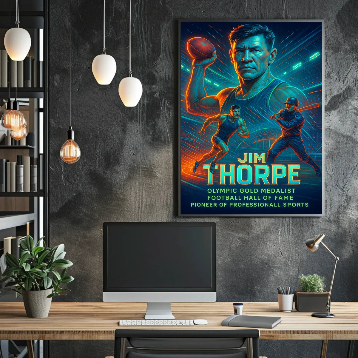 Celebrating a Sports Legend Poster