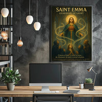 Saint Emma Guardian of Light Inspirational Poster