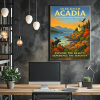 Discover Acadia Poster PosterGoat