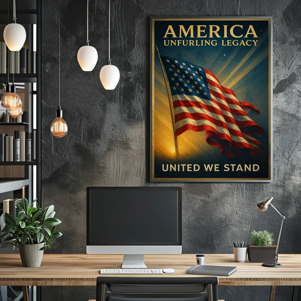United We Stand American Legacy Poster