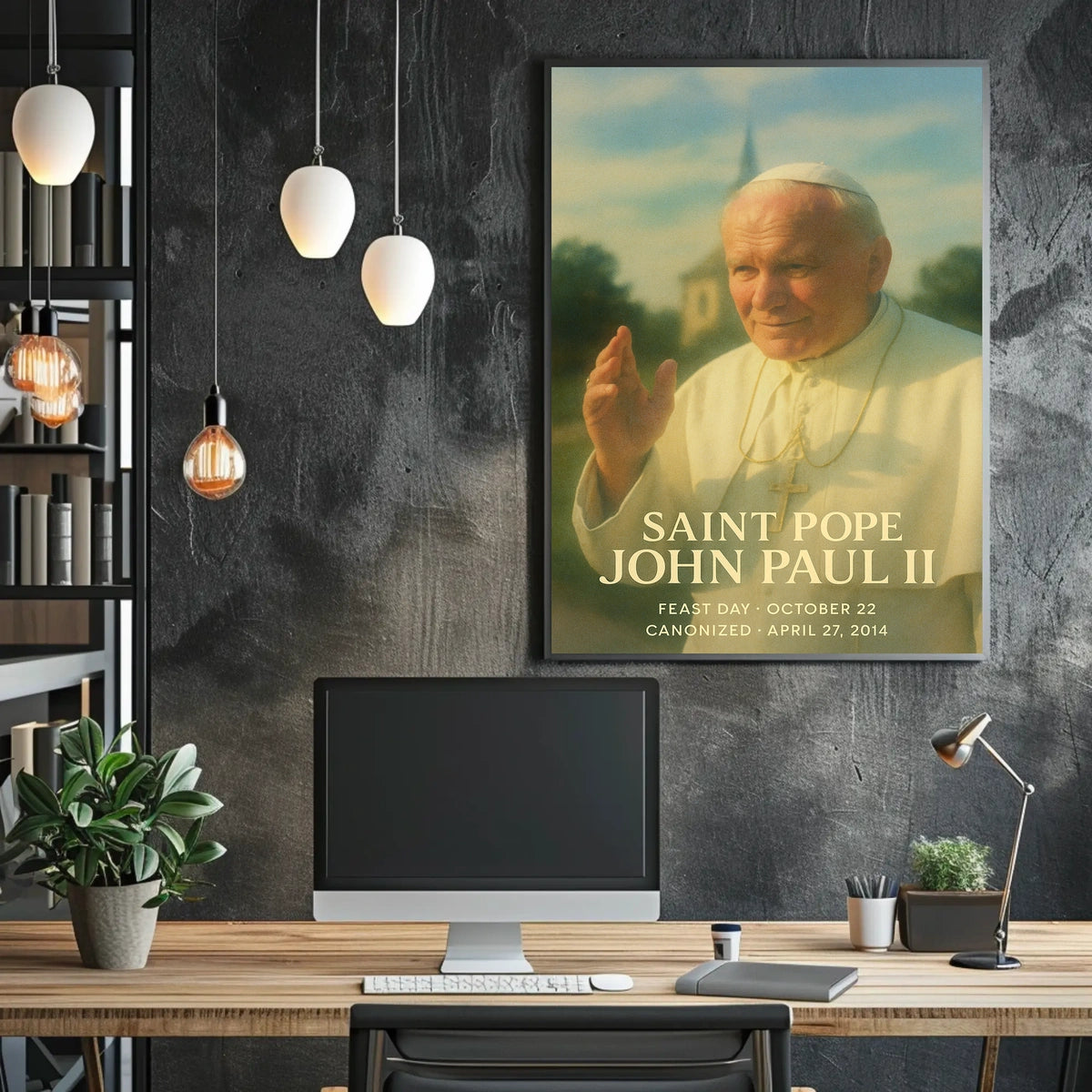 Saint Pope John Paul Ii Poster