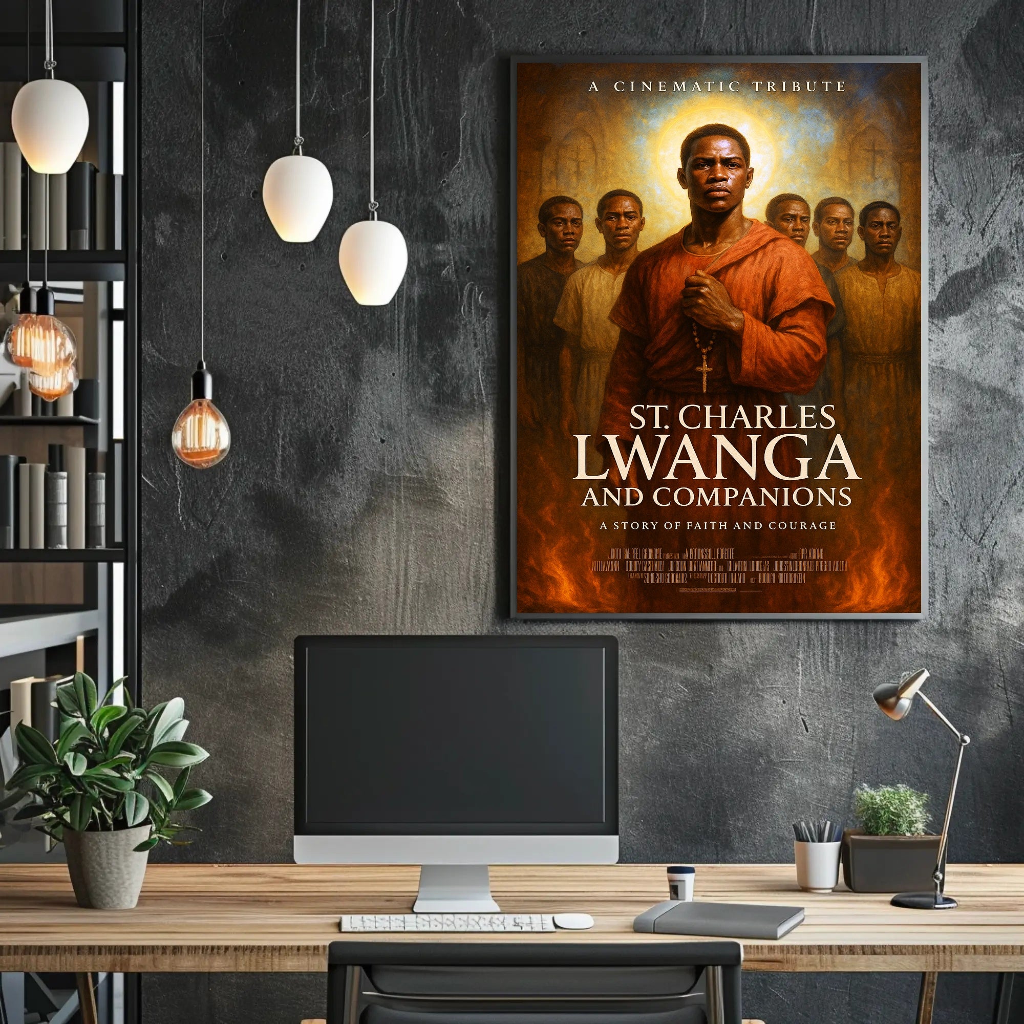 St. Charles Lwanga and Companions Poster PosterGoat